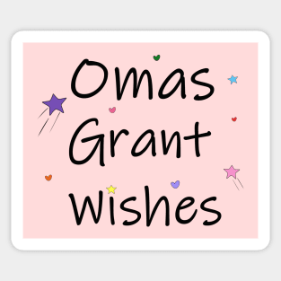 Omas Grant Wishes Sticker